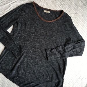 Madewell Long Sleeve Linen Tee